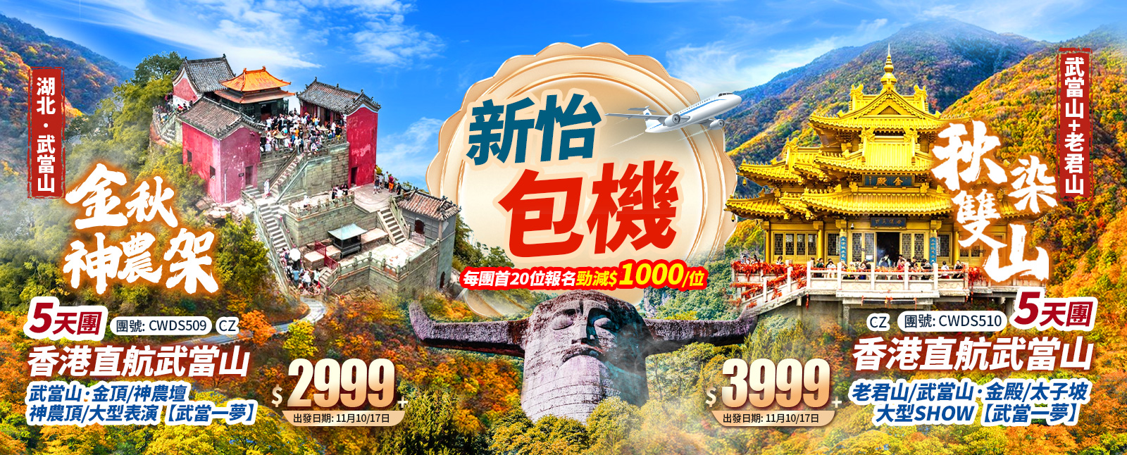 新怡包機